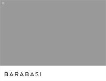 Tablet Screenshot of barabasi.com